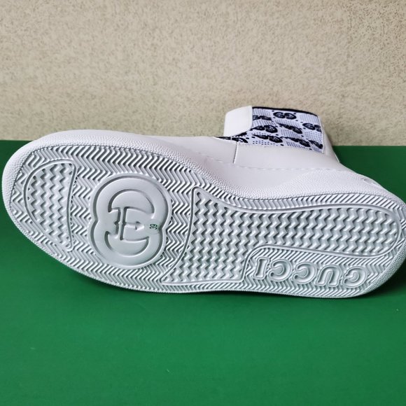 NIB Gucci Chelsea white leather slip on boots IT 39/ US 9 - Picture 8 of 8